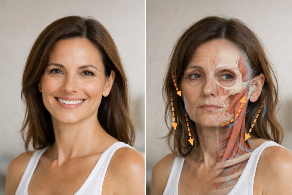 Le Vrai Vieillissement Du Visage Apr s 40 Ans Comprendre La Structure 